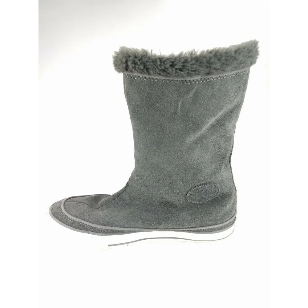 Kid's Converse CT Bev Boots High 626054C Gray/Charcoal Brand Size Juniors 5.5